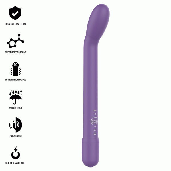 Intense - Karlie Rechargeable G-spot Stimulator Purple